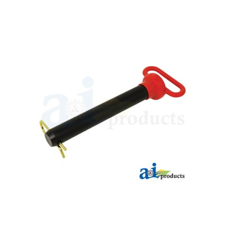 A & I Products Hitch Pin, Red Handled 1 1/4" x 8 1/2 12" x3" x2" A-HP109
